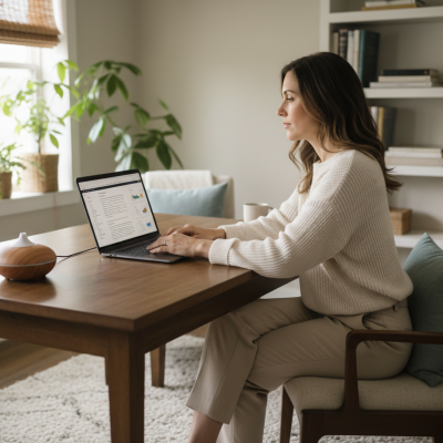 Faith-based health practitioner completing ecclesiastical licensing application online